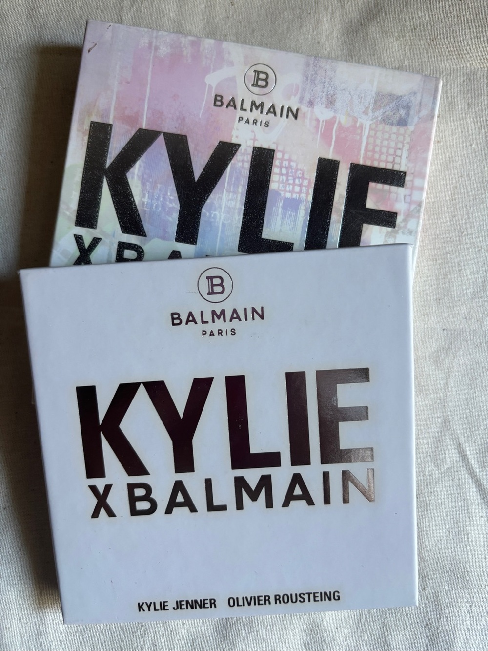 Kylie x Balmain Collab Pressed Powder Eyeshadow Palette Unused Limited Edition